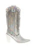 Dolls Kill Silver Boots Size 8 - photo 1