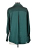 Zara 100% Polyester Teal Long Sleeve Blouse Size S - photo 2