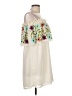 Judith March 100% Polyester Tropical Ivory Cocktail Dress Size L - photo 4