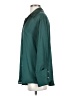 Zara 100% Polyester Teal Long Sleeve Blouse Size S - photo 5