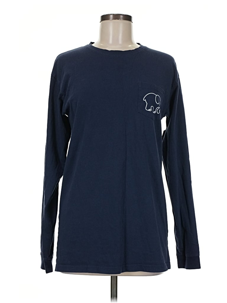 Pre-owned Ivory Ella Long Sleeve T-shirt In Blue
