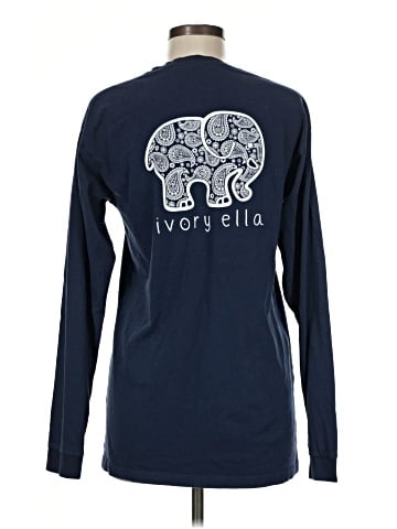 Ivory Ella Long Sleeve T-Shirt (view 2)