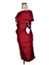 Alex Evenings Burgundy Cocktail Dress Size 14 - photo 5