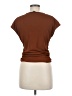 Prettygarden Brown Short Sleeve Top Size M - photo 2