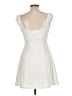 American Threads Hearts White Cocktail Dress Size L - photo 2