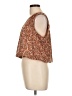 Evereve 100% Polyester Brown Sleeveless Blouse Size L - photo 5