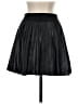 Parker 100% Leather Solid Black Leather Skirt Size S - photo 2