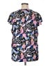 Cocomo Paisley Blue Short Sleeve Blouse Size 1X - photo 2