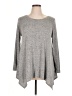 Green Envelope Gray Pullover Sweater Size 1X - photo 1
