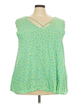 White Birch Sleeveless Blouse