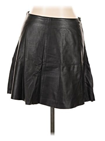 Pinko Faux Leather Skirt (view 1)