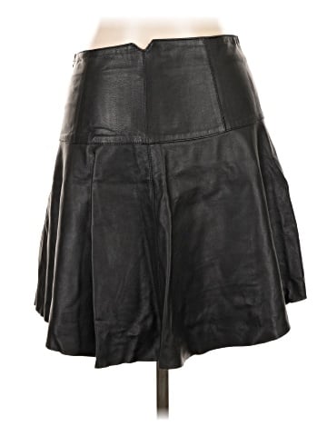 Pinko Faux Leather Skirt (view 2)