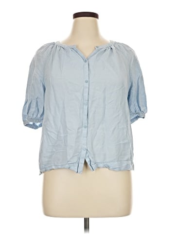 Uniqlo Short Sleeve Blouse (view 1)