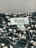 River Black Sleeveless Blouse Size S - photo 7