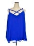 Torrid 100% Polyester Blue Sleeveless Blouse Size 4X Plus (4) - photo 1