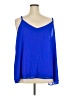Torrid 100% Polyester Blue Sleeveless Blouse Size 4X Plus (4) - photo 2