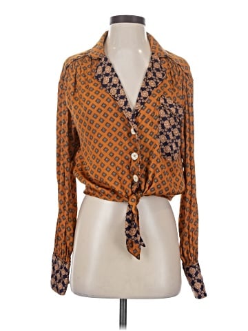 Free People Long Sleeve Blouse (view 1)