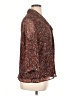 Elementz 100% Polyester Brown 3/4 Sleeve Blouse Size XL - photo 4