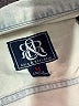 Rock & Republic Ivory Denim Jacket Size M - photo 6