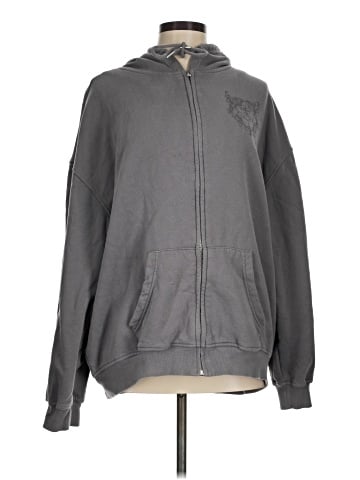BDG Zip Up Hoodie (view 1)