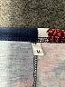 Unbranded Floral Blue Short Sleeve Blouse Size M - photo 7
