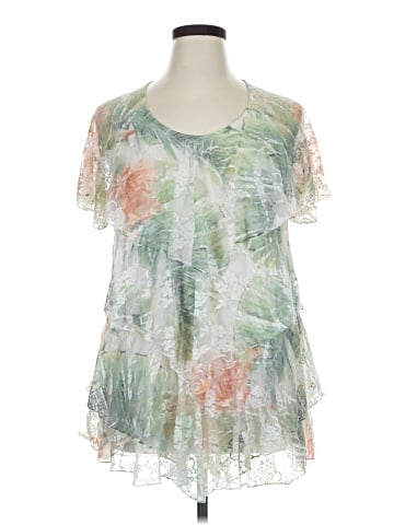 Cal Style Short Sleeve Blouse (view 1)