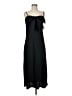 A New Day 100% Polyester Solid Black Casual Dress Size M - photo 1