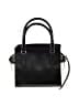 Fossil 100% Leather Solid Black Leather Satchel One size - photo 1