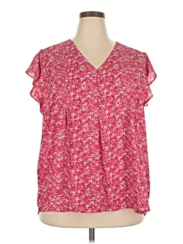 Cynthia Rowley TJX Short Sleeve Blouse (view 1)