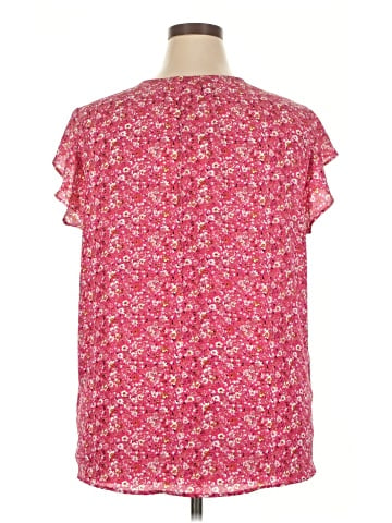 Cynthia Rowley TJX Short Sleeve Blouse (view 2)