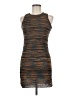 Shein Tweed Brown Cocktail Dress Size 8 - 10 - photo 1
