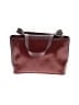 Talbots 100% Leather Solid Burgundy Leather Tote One size - photo 3