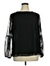Apt. 9 100% Polyester Black Long Sleeve Blouse Size 1X - photo 1