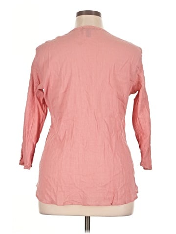 Lauren Jeans Co. 3/4 Sleeve Blouse (view 2)