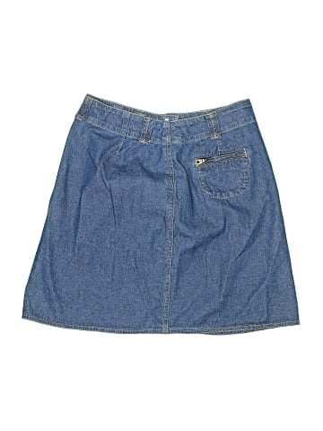 Lizwear by Liz Claiborne Denim Skirt (view 2)