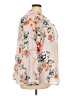 Zac & Rachel 100% Polyester Floral Ivory Long Sleeve Blouse Size 3X - photo 4