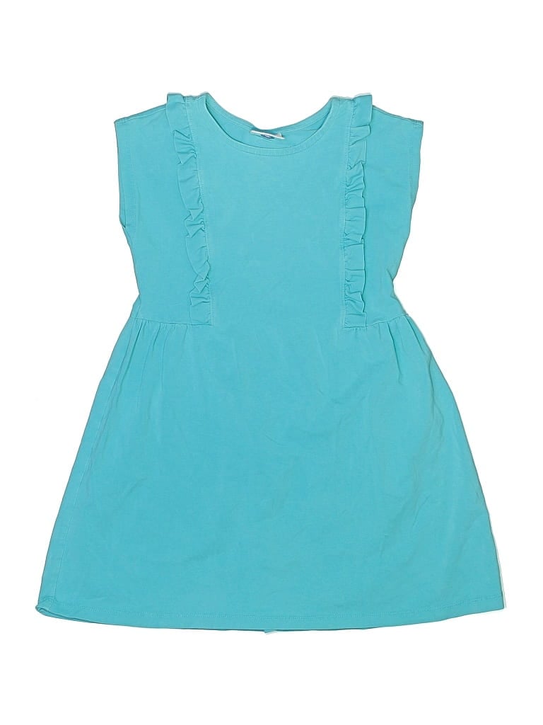Pre-owned Hanna Andersson Kids' Dress In Teal