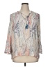 Tolani Ivory 3/4 Sleeve Blouse Size XL - photo 1