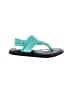 Sanuk Green Sandals Size 7 - photo 1