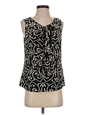 Etcetera Sleeveless Silk Top (view 1)