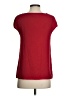 Parker 100% Silk Red Short Sleeve Top Size XS - photo 2
