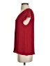 Parker 100% Silk Red Short Sleeve Top Size XS - photo 5