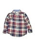 Carter's 100% Cotton Plaid Blue Long Sleeve Button-Down Shirt Size 3T - photo 1