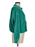 Honey Punch Solid Green Pullover Sweater Size M - photo 4