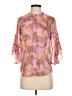 CAbi 100% Polyester Animal Print Pink 3/4 Sleeve Blouse Size XS - photo 1
