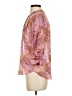 CAbi 100% Polyester Animal Print Pink 3/4 Sleeve Blouse Size XS - photo 5