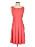 Elle Solid Pink Cocktail Dress Size 2 - photo 1