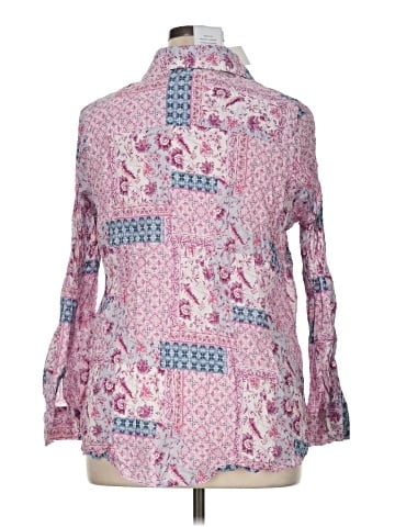 Foxcroft Long Sleeve Button-Down Shirt (view 2)