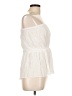 Shein 100% Polyester Ivory Sleeveless Blouse Size L - photo 4
