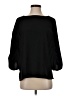 Ann Taylor Black 3/4 Sleeve Top Size S - photo 1